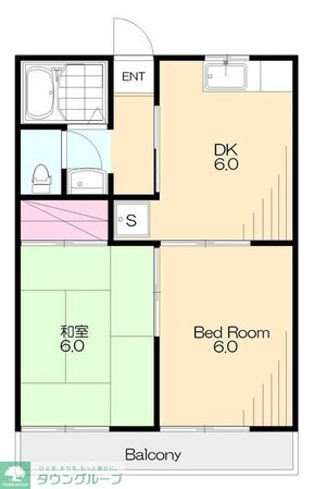 カーサシャルマンの物件間取画像